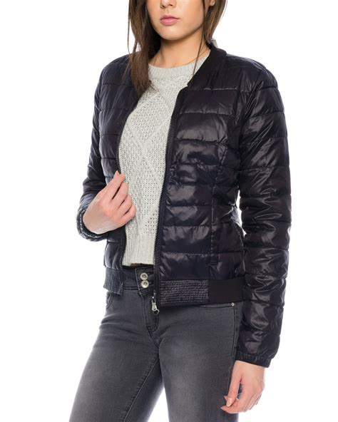 Maybe you would like to learn more about one of these? Only Damen Jacke XS S M L XL Bomber blau schwarz ...