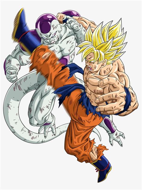 Goku Super Saiyan Vs Frieza Full Power