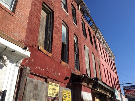 Rowhouses Pennsylvania Avenue Baltimore Md Photograph B Flickr