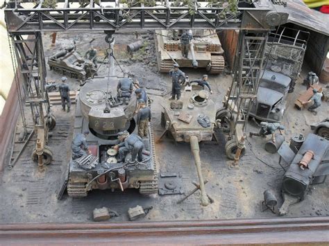Dioramas Military Diorama Model Tanks Tamiya Models