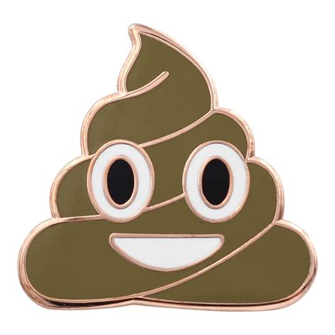 Buy Poop Emoji Pin Series By Real Sic Emoji Poop Enamel Pins