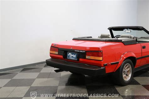 1985 Toyota Celica Gts Convertible For Sale