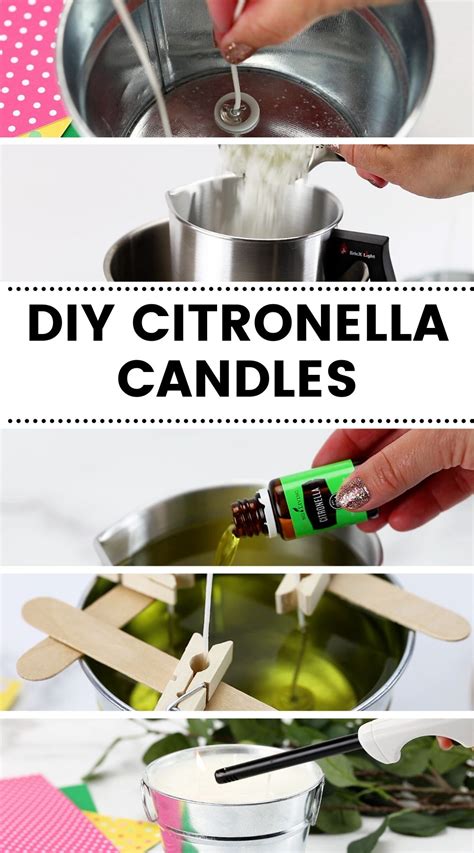 Stay Comfortable Outdoors With These Pretty And Homemade Diy Citronella