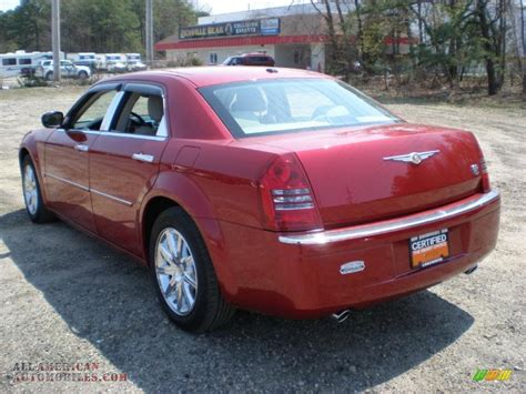 2007 Chrysler 300 C Hemi In Inferno Red Crystal Pearlcoat Photo 7