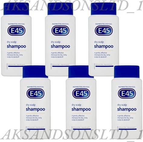 E45 Dermatological Dry Scalp Shampoo 200ml Hypoallergenic Select Qty 1