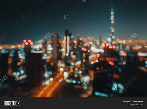 Blur Nighttime Image And Photo Free Trial Bigstock