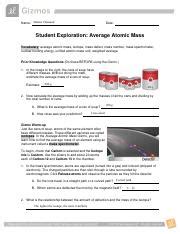 When we talk about did you hear about math worksheet answer key below we can see some similar pictures to inform you more. _AverageAtomicMassSE.pdf - Make a copy of this to your Google drive Go login to ...