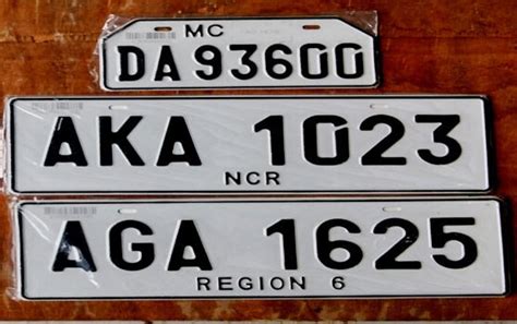 Incorporate these numbers in your license plate if you want a vanity plate. LTO License Plate Updates and Rules Car Owners Must Know