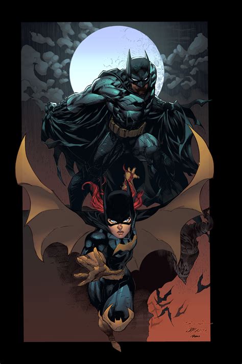 Comics Forever Batman And Batgirl Artwork By Ardian Syaf