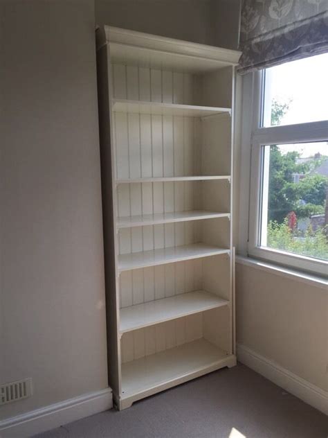 Galvanized steel, powder coating wedge: IKEA Liatorp Bookcase White Shelves | in Roath, Cardiff ...
