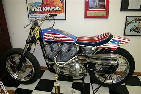 Evel knievel was a '70s man with a '70s plan in his '70s can. National Motorcycle Museum - Gypsy Journal RV Travel Newspaper