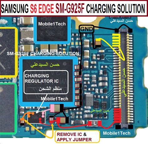 You need to make 4 jumpers and one short. SAMSUNG S6 EDGE SM-G925F CHARGING SOLUTION - Mobile1tech Blog