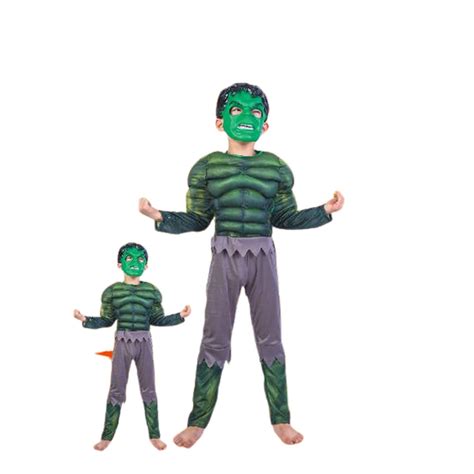 Shop Boyang Marvel Avengers Assemble Hulk Costume For Kids Dragon