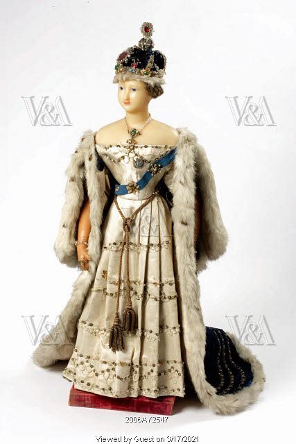 Queen Victoria Portrait Doll Manufactured By Pierotti England Mid
