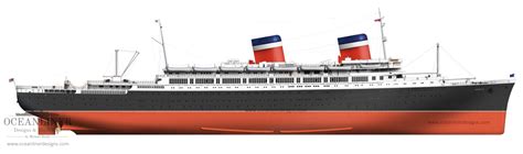 United States Lines — Oceanliner Designs And Illustration