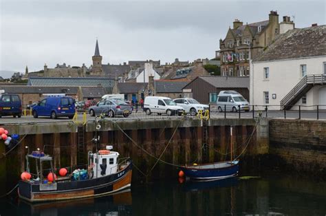 Fishing Harbour Of Stromness The Second Most Populous Town In Mainland