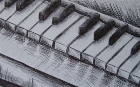 Piano Keyboard Drawing At Explore Collection Of