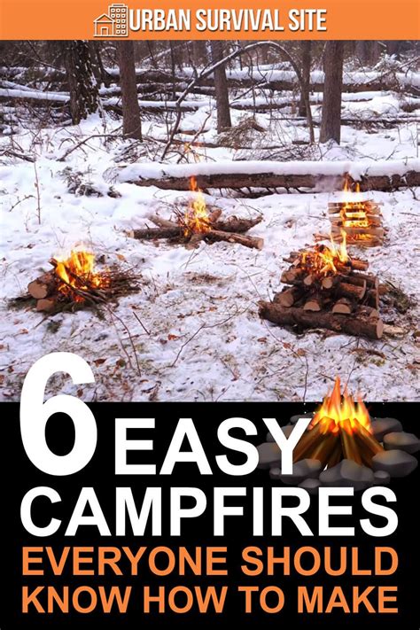6 Easy Campfires Everyone Should Know How To Make Artofit