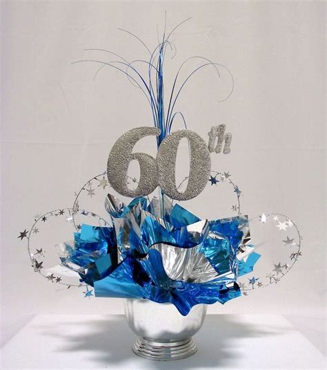 47 Reference Of 60th Anniversary Table Decoration Ideas Birthday