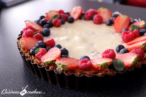 Ingrédients pour l'appareil à cheesecake : Tarte façon cheesecake aux fruits rouges - Cuisinons En ...