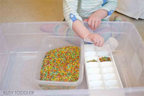 Rice Scoop And Transfer Busy Toddler