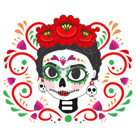 Cuadro Frida Catrina Latostadora Dibujo Dia De Muertos Frida Kahlo