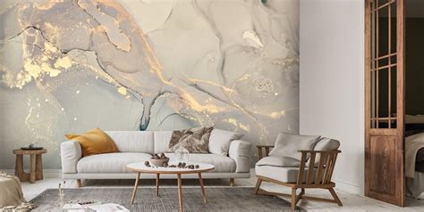 Dreamy Marble Effect Wallpaper Wallsauce Uk