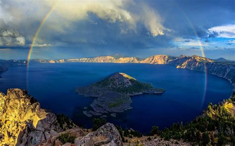 Beautiful Lake Rainbow 2015 Bing Theme Wallpaper Preview