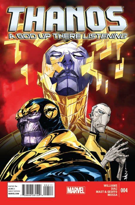 Thanos A God Up There Listening 1 Marvel Comics Comic Book Value