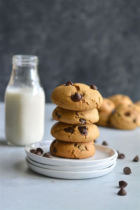 Almond flour cookies are awesome because they are soft, without being doughy. Almond Flour Chocolate Chip Cookies {Paleo, GF} - Skinny Fitalicious®