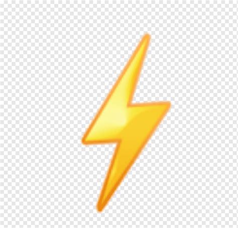Emojipedia Высокое напряжение Unicode Lightning Разность электрических