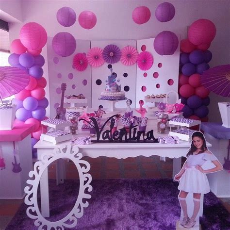 Beautiful Disney Violetta Birthday Party Fiestas Temáticas De Música