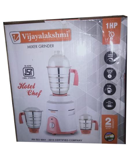 Vijayalakshmi Mixer Grinder For Wet And Dry Grinding 751w At Best Price In Cuttack