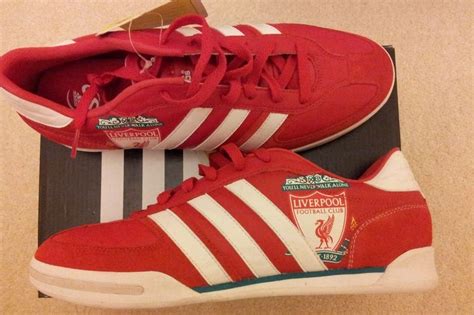 Worlds Only Liverpool Fc Adidas Samba Trainers Listed On Ebay For £