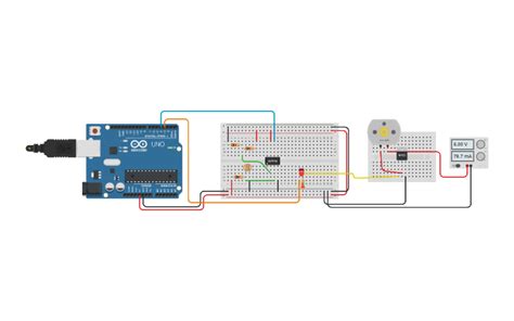 Circuit Design Opamp Arduino Photoresistor Led Tinkercad