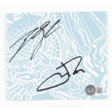 Tyler Joseph Josh Dun Signed Twenty One Pilots Scaled Icy CD Case