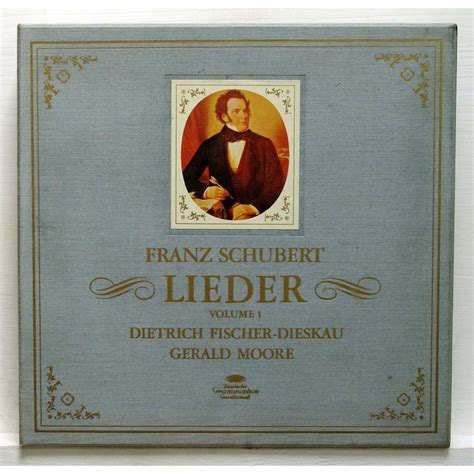 Schubert : lieder vol.1 by Dietrich Fischer-Dieskau / Gerald Moore, LP Box set with ...