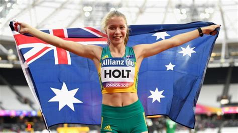 She is affected by the condition cerebral palsy.holt won gold medals in the 100 m and 200 m at the 2015 and 2017 world para athletics championships.at the 2016 rio paralympics, she won two silver medals and a bronze medal. Gold Coast 2018: Isis Holt leads hosts' golden charge ...