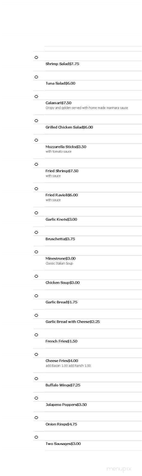 Online Menu of Mama's Pizza Italian Restaurant, Rocky ...