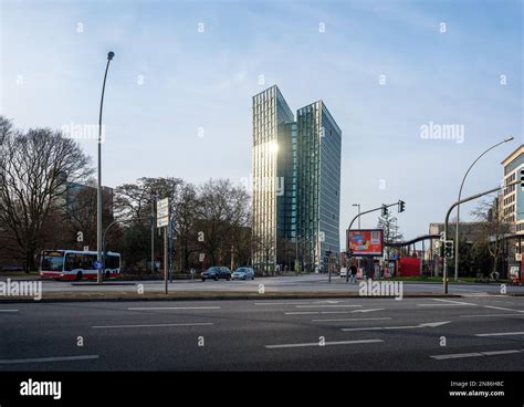 Dancing Towers At St Pauli District Hamburg Germany Stock Photo Alamy