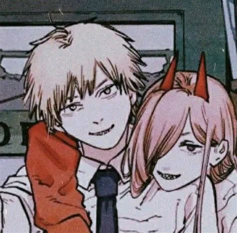 Denji And Power In 2021 Chainsaw Anime Man Icon