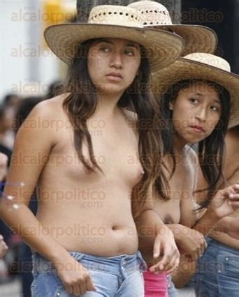 Mujeres Mexicanas Indigenas Muy Cogibles Protestan Desnudas Pics My