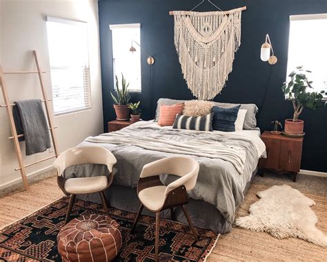 6 Beautiful Modern Bohemian Bedroom Decoration Ideas You Have Must See Mid Century Modern