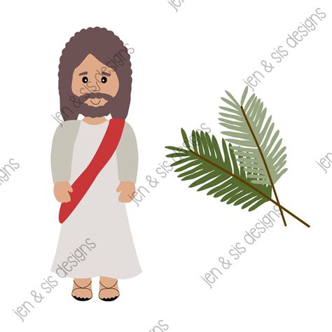 Jesus Clipart Set Bible Story Clipart For Bible School And Etsy