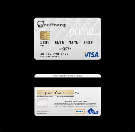 Credit Card Front And Back Vector Credit Card Template Front Back