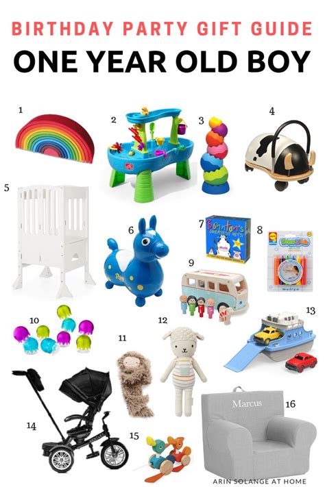 It weighs only five pounds, so it's easy to maneuver, and parents will rest easy knowing that although the upper age range is 24. Gifts for 1 Year Old Boy | Birthday presents for boys ...