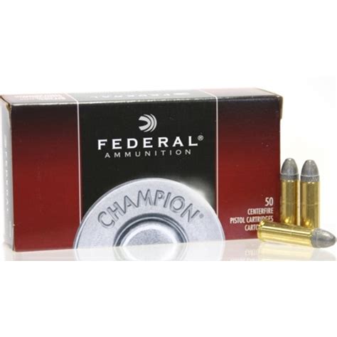 Buy Federal Champion 38 Special Ammo 158 Grain Lead Round Nose Online Federal Shots