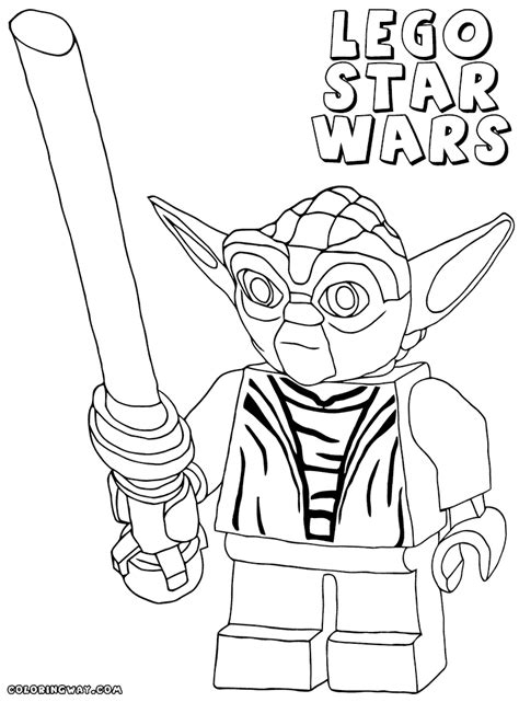 Print een super mario brothers kleurplaat. Lego Star Wars coloring pages | Coloring pages to download ...