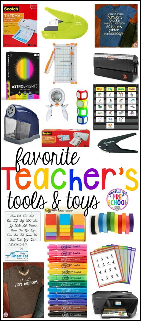 Favorite Teachers Tools For Preschool And Kindergarten Pocket Of Preschool