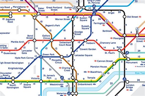 London Metro London Underground Tube Planner Fares Routes Lines Map